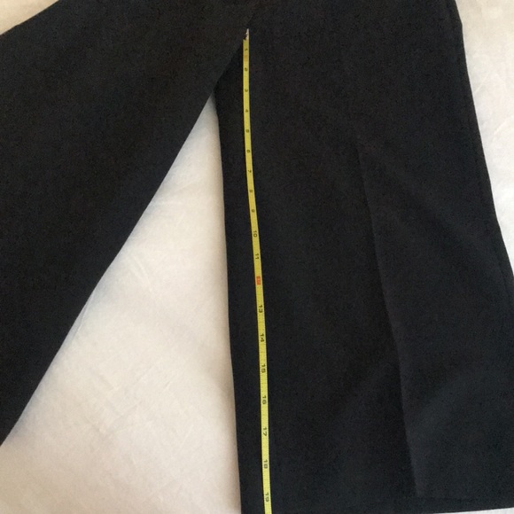 WHBM wide leg cropped dress pants, sz 0 - Picture 10 of 12